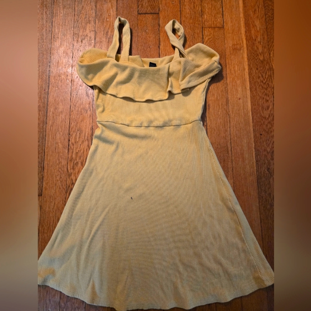 Forever 21 Yellow Dress Woman's S